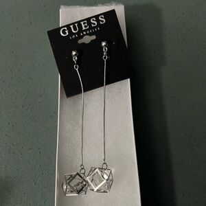 Guess dangle ear rings